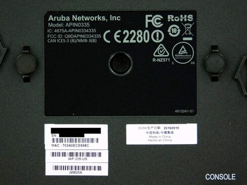 Aruba IAP-335-US Instant Access Point JW825A (802.11ac Wave 2, 2.4GHz/5GHz Dual-Band, Bluetooth Low Energy, POE) in Kuwait