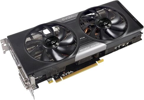 بطاقة رسومات EVGA GeForce GTX 760 SC 4 جيجابايت DisplayPort HDMI DVI-I/DVI-D مع مبرد ACX 04G-P4-2768-KR (متجددة) in Kuwait