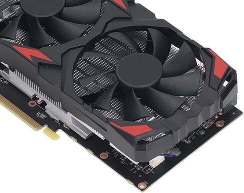 بطاقة رسومات RX580 سعة 8 جيجابايت GDDR5، تردد أساسي 256 بت 1284 ميجاهرتز PCI Express 3.0 وحدة معالجة الرسومات للألعاب مع مراوح تبريد، للكمبيوتر الشخصي in Kuwait