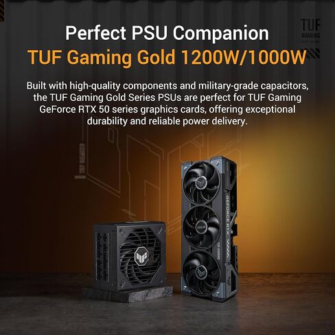 بطاقة رسومات الألعاب ASUS TUF Gaming GeForce RTX 5080 16GB GDDR7 (Nvidia GeForce RTX5080، تصميم فتحة 3.6، PCIe 5.0، 2X HDMI 2.1b، 3X DisplayPort 2.1a، TUF-RTX5080-16G-GAMING) in Kuwait