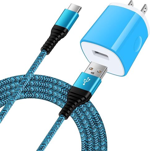 Essential USB-C to RJ45 Ethernet Adapter - Compact 100Mbps Wired Network Converter for Tablets - Blue in Kuwait