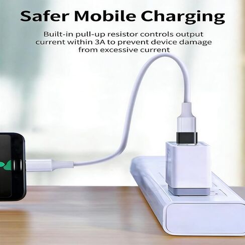 USB-C to Ethernet Adapter with Aluminum Housing - 10/100/1000Mbps Wired Network Connector - Black in Kuwait