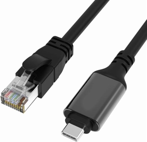 محول USB-C عالي السرعة إلى Gigabit Ethernet - موصل شبكة ألومنيوم 1000 ميجابت في الثانية - 1 متر in Kuwait