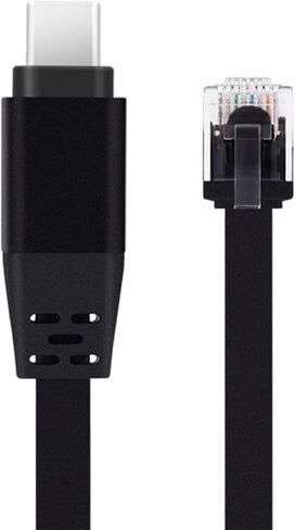 Sleek USB-C to Ethernet Adapter - 100Mbps Wired Network Link for Modern Devices - 1000M 2m in Kuwait