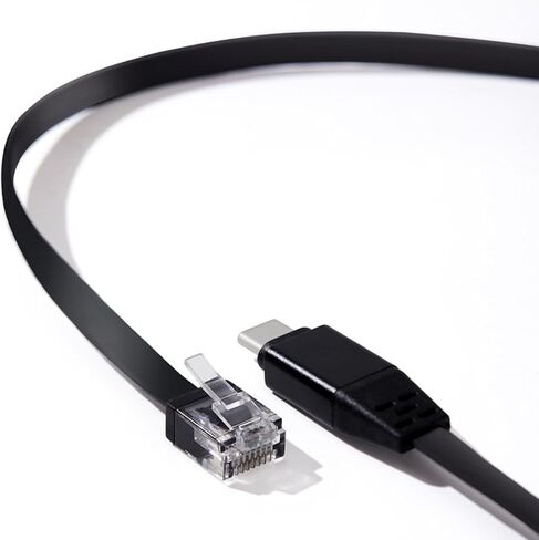 Sleek USB-C to Ethernet Adapter - 100Mbps Wired Network Link for Modern Devices - 1000M 2m in Kuwait