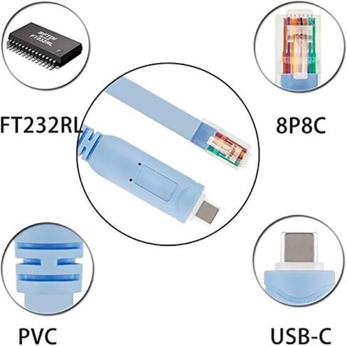 محول USB-C إلى Gigabit Ethernet المتقدم - واجهة شبكة من الألومنيوم بسرعة 1000 ميجابت في الثانية لمستخدمي الطاقة - C in Kuwait