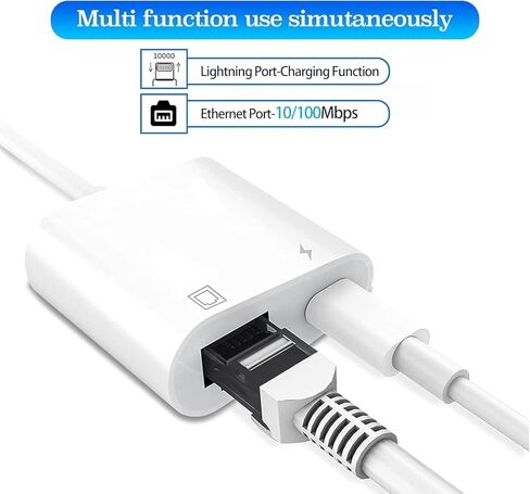 USB-C to RJ45 Ethernet Adapter - Compact 1000Mbps Gigabit Network Connector - USB C to Ethernet Adapter in Kuwait
