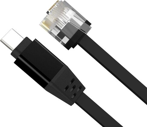 Sleek USB-C to Ethernet Adapter - 100Mbps Wired Network Link for Modern Devices - 100M 2m in Kuwait