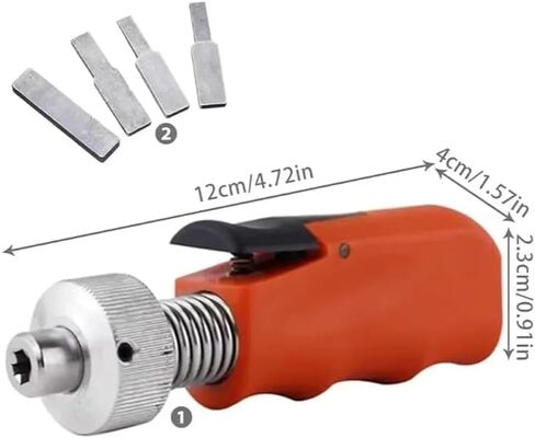 Advanced Plug Spinner Quick Gun Turning Tool (Orange) in Kuwait