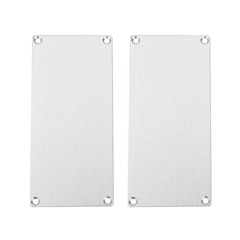 Aluminum Alloy Electronic Project Enclosure Box Heavy Duty Sandblast Oxidized Silver Case for PCB DIY Electronics 68x145x250mm with Screws Included Durable Protective Shell in Kuwait