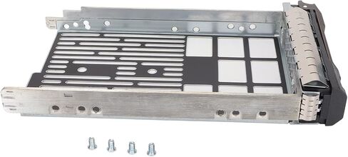 3.5in Hard Drive Tray, SAS HDD Tray with 4 Screws for Improved Disk Stability, for PowerEdge R710 R610 R510 R410 R210 T710 T610 T410 T310 in Kuwait