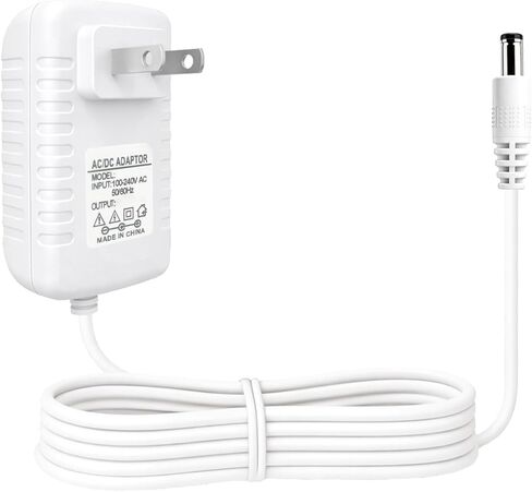Power Cord Replacement for Baby Swing 5V Charger, Compatible with Graco DuetSoothe, Simple Sway, Glider LX, DuoGlider, Sweetpeace & More | 6.6 ft AC Adapter, White in Kuwait