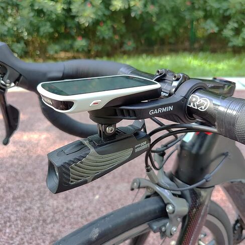 محول تركيب أمامي خارجي لـ Garmin Edge، محول إطلاق سريع ربع دورة متوافق مع كاميرا الحركة Gopro والمصباح الأمامي in Kuwait