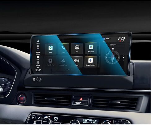 واقي شاشة CDEFG For 2026 Honda Pilot - زجاج مقسى غير لامع مضاد للوهج مقاس 12.3 بوصة - 2026+ Pilot (Sport، EX‑L، Touring، TrailSport، Elite، Touring Blackout، الإصدار الأسود) ملحقات شاشة اللمس in Kuwait