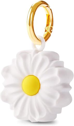 Compatible with Apple AirTag Case for AirTag Keychain,Airtag Holder,Protective Air Tag Holder, Portable Keyring Cover (Sunflower) in Saudi Arabia
