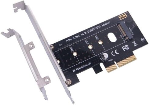 2PACK M.2 NVME SSD to PCIe 3.0 X4 Adapter Card Desktop Expansion Conversion Card in Kuwait