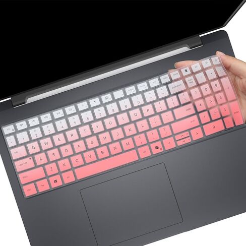 Keyboard Cover for Dell 16 Plus Laptop DB16250 DB16255/16 Plus 2-in-1 DB06250/16 DC16250 DC16251 20262025 16-inch Laptop (NOT FIT Dell 16 Premium DA16250, Dell Pro 16/Pro 16 Plus/Pro Max 16)-OPink in Kuwait