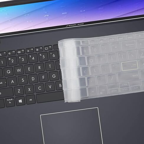 غطاء لوحة المفاتيح لجهاز ASUS Vivobook Go Laptop L510KA L510KA-NB21 L510KA-ES04 15.6 بوصة غطاء حماية للوحة مفاتيح الكمبيوتر المحمول - شفاف in Kuwait