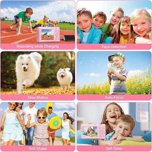 4K 44MP UHD Digital Camera 16X Zoom– Small Compact Vlogging Camera for Beginner in Kuwait