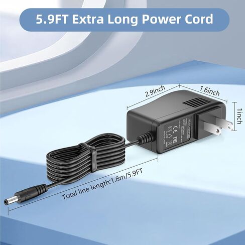 شاحن 12 فولت لاستبدال منفاخ الإطارات KeenPower لـ KeenPower C218Y CT160 C219 BC219 منفاخ الإطارات اللاسلكي محول ضاغط الهواء المحمول سلك الطاقة in Kuwait