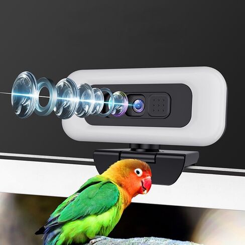كاميرا ويب بدقة 4K مع ميكروفون وغطاء للخصوصية، وكاميرا كمبيوتر مع تركيز تلقائي للبث والمؤتمرات، وجهاز كمبيوتر واحد in Kuwait