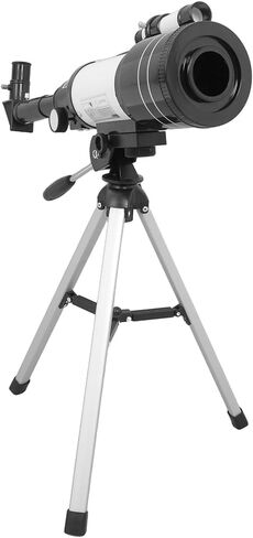 Portable Astronomy Refractor Telescope 70mm Aperture with Finder Scope and Adults Educational Stargazing Night Vision Outdoor Exploration in Kuwait