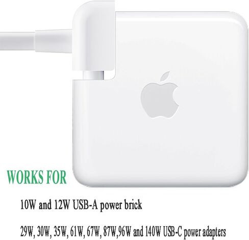 for Apple Power Adapter Extension Cord, Comaptible with MacBook Air/Pro, Ipad Charger Adapter Extension Cord from ALYYDBG in Kuwait