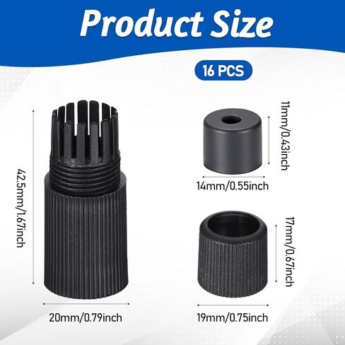 16 Set Waterproof Plug Cover Rj45 Plug Waterproof Cap Protector Outdoor Ethernet Weatherproof End Cover for Outdoor Network Camera CCTV Pigtail Cable System Connection Lid Adapter in Kuwait
