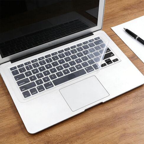 Universal Silicone Keyboard Protector Cover Skin for Laptop Notebook Keyboard, Ultra Thin Waterproof Dustproof Keyboards Protector Skin (15-17 Inch, 36.5x13cm) in Kuwait