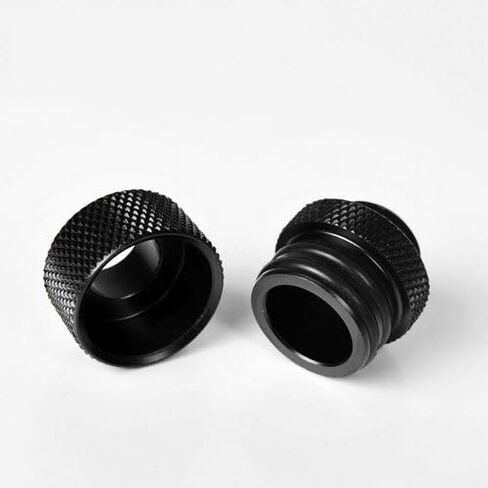 بارو G1/4" ذكر إلى ذكر D-Plug Fitting، 15 مم، أسود in Kuwait
