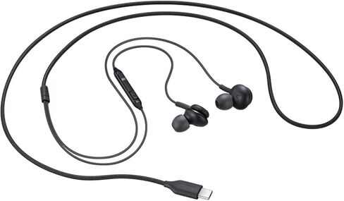Ai-1041 in-Ear Earbuds Stereo Headphones 3-Year Warranty for Samsung Galaxy S25 S24 S23 S22 for iPhone 17/16/15- with Microphone and Volume Remote USB-C Connector in Kuwait