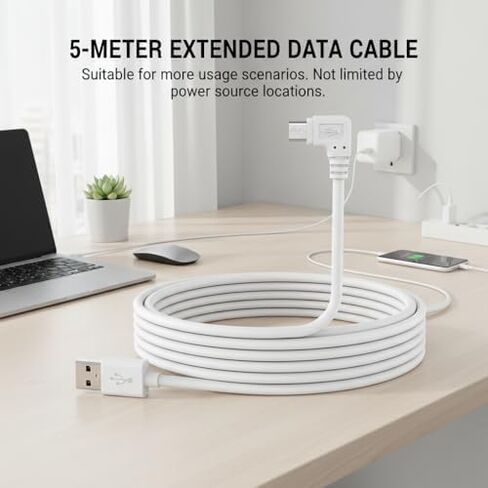 كاميرا بمنفذ 4K UHD وحزمة كابل Micro-USB بطول 5 أمتار in Kuwait