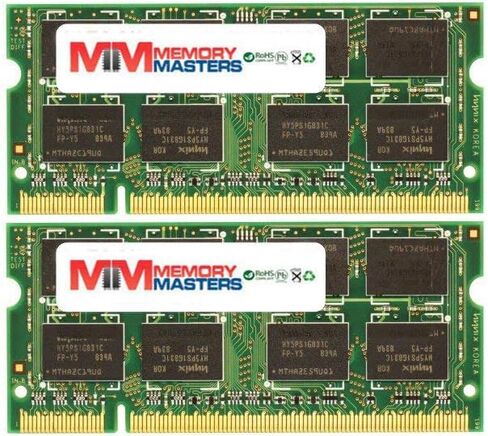 2 جيجابايت (2 × 1 جيجابايت) DDR SODIMM (200 دبوس) 333 ميجا هرتز DDR333 PC2700 لذاكرة Mac المتوافقة مع Dell PowerBook G4 1.5 جيجا هرتز 12 بوصة SuperDrive (M9691LL/A) 115 2 جيجابايت (2 × 1 جيجابايت) in Kuwait
