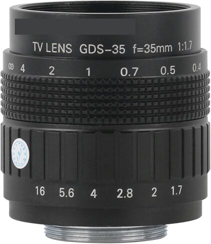 Microscopes Lens Big View High Working Distance 35mm Fixed Lens C Mount Lens Manual Zoom Lens Fo Industrial Video Microscope Camera Microscope Eyepieces for Optical Microscope in Kuwait