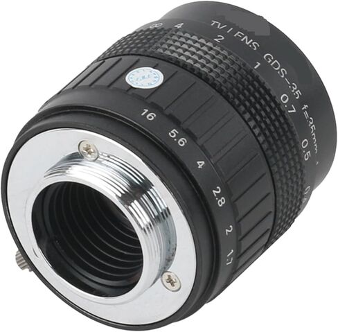 Microscopes Lens Big View High Working Distance 35mm Fixed Lens C Mount Lens Manual Zoom Lens Fo Industrial Video Microscope Camera Microscope Eyepieces for Optical Microscope in Kuwait
