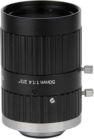 المجاهر عدسة آلة كاميرات الرؤية C-Mount FA Lens 50mm 3M-A البعد البؤري الثابت 3MP HD عدسات الكاميرا C-Mount للكاميرات الصناعية عدسات المجهر للمجهر البصري in Kuwait