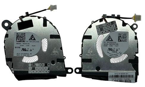 Cooling Fans Set Models EG50040S1-1C241-S9A, EG50040S1-1C251-S9A, ND35C06-19J18, ND35C05-19J17, M16006-001, M46735-001 for HP EliteBook x360 1040 G7, x360 1040 G8 in Kuwait