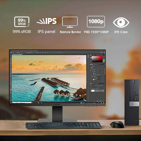 Dell OptiPlex 5050 Desktop Computers with 24 (Renewed) in Kuwait