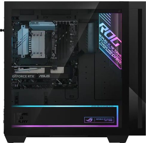 ASUS ROG G700 Gaming Desktop PC - Intel Core Ultra 9 285 Processor, 2TB NVMe SSD, 32GB DDR5 RAM, NVIDIA GeForce RTX 5060 8GB Graphics, RGB Lighting, Backlight Keyboard & Mouse, Windows 11 Pro in Kuwait