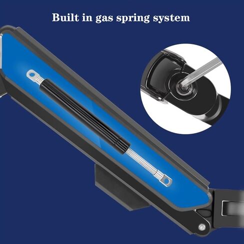 Monitor Arm Single Monitor Mount Arm for Most 14-32 Inch Screens, Holds Up to 19.8 Lbs, Full Motion Gas Spring Monitor Desk Mount with C-Clamp & Grommet Base Monitor Moun in Kuwait