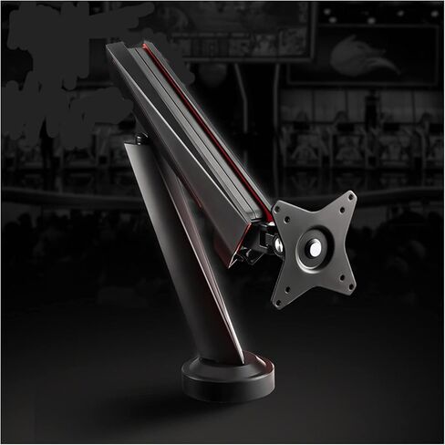 Monitor Desk Mount Mechanical Spring Single Monitor Desk Mount 17"-32" Gaming Monitor Mount Stand Adjustable Monitor Arm Desk Mount with C-Clamp and Grommet Base Computer in Kuwait