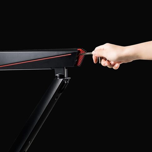 Monitor Desk Mount Mechanical Spring Single Monitor Desk Mount 17"-32" Gaming Monitor Mount Stand Adjustable Monitor Arm Desk Mount with C-Clamp and Grommet Base Computer in Kuwait