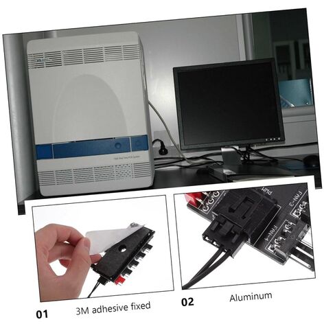 1pc Desktop Computer Fan Hub Port Pin Cooling Fan Adapter for Enhanced Computer Cooling Easy Installation Design for Gaming and Workstations in Kuwait