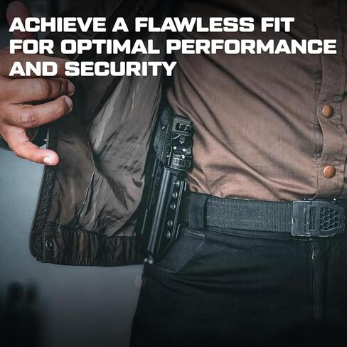 Holster for Glock™ 19 23 32 19X 45 19MOS 19M Left Hand - OWB Left Hand Holster for Concealed Carry / Custom fit to Your Gun - Outside the Waistband in Saudi Arabia