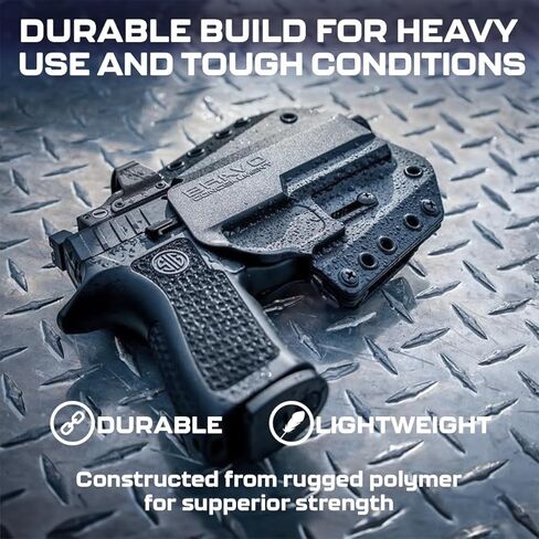 Holster for Glock™ 19 23 32 19X 45 19MOS 19M Left Hand - OWB Left Hand Holster for Concealed Carry / Custom fit to Your Gun - Outside the Waistband in Saudi Arabia