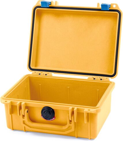 Pelican 1150 Case, Yellow with Blue Latches, None (Case Only) in Kuwait