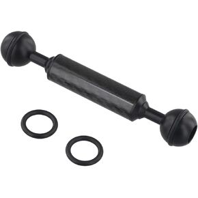Diving for Dual Ball Buoyancy Extension Rod, Carbon Fiber & Aluminum Alloy Floating Arm with 1"" Ball Heads Underwater Photography and Action Cameras (3K) in Kuwait