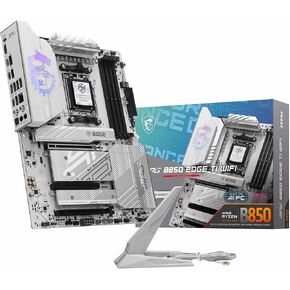 اللوحة الأم MSI MPG B850 Edge TI WiFi، ATX - تدعم معالجات AMD Ryzen 9000/8000 / 7000، AM5-80A SPS VRM، تعزيز ذاكرة DDR5 (8400+MT/s OC)، PCIe 5.0 x16، M.2 Gen5، Wi-Fi 7، 5G LAN (متجدد) in Kuwait