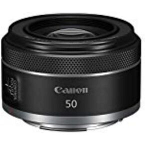 كانون RF50mm F1.8 STM لكاميرات كانون ذات إطار كامل بدون مراة مع نظام راديو RF [EOS RP, EOS R5, EOS R6] (4515C002) in Saudi Arabia