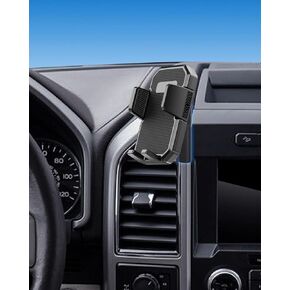 PZK حامل هاتف السيارة لفورد F-150 F150 2015 2016-2018 2019 2020 ملحقات مخصصة تنفيس الهواء حامل هاتف السيارة المغناطيسي 15 واط شاحن لاسلكي سريع حر اليدين دوران 360 درجة الهاتف الخليوي حمالات السيارات in Kuwait
